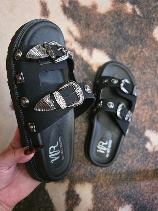 Rhinestone Cowboy Sandals
