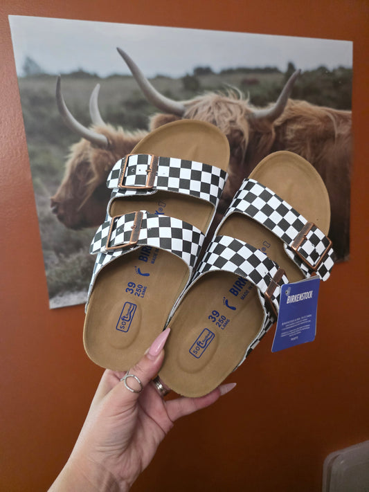 Checkered Sandal PLEASE READ DESCRIPTION CAREFULLY PREORDER ITEM (Copy)