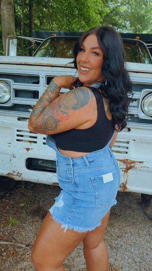 Taylor Distressed Shot Overall