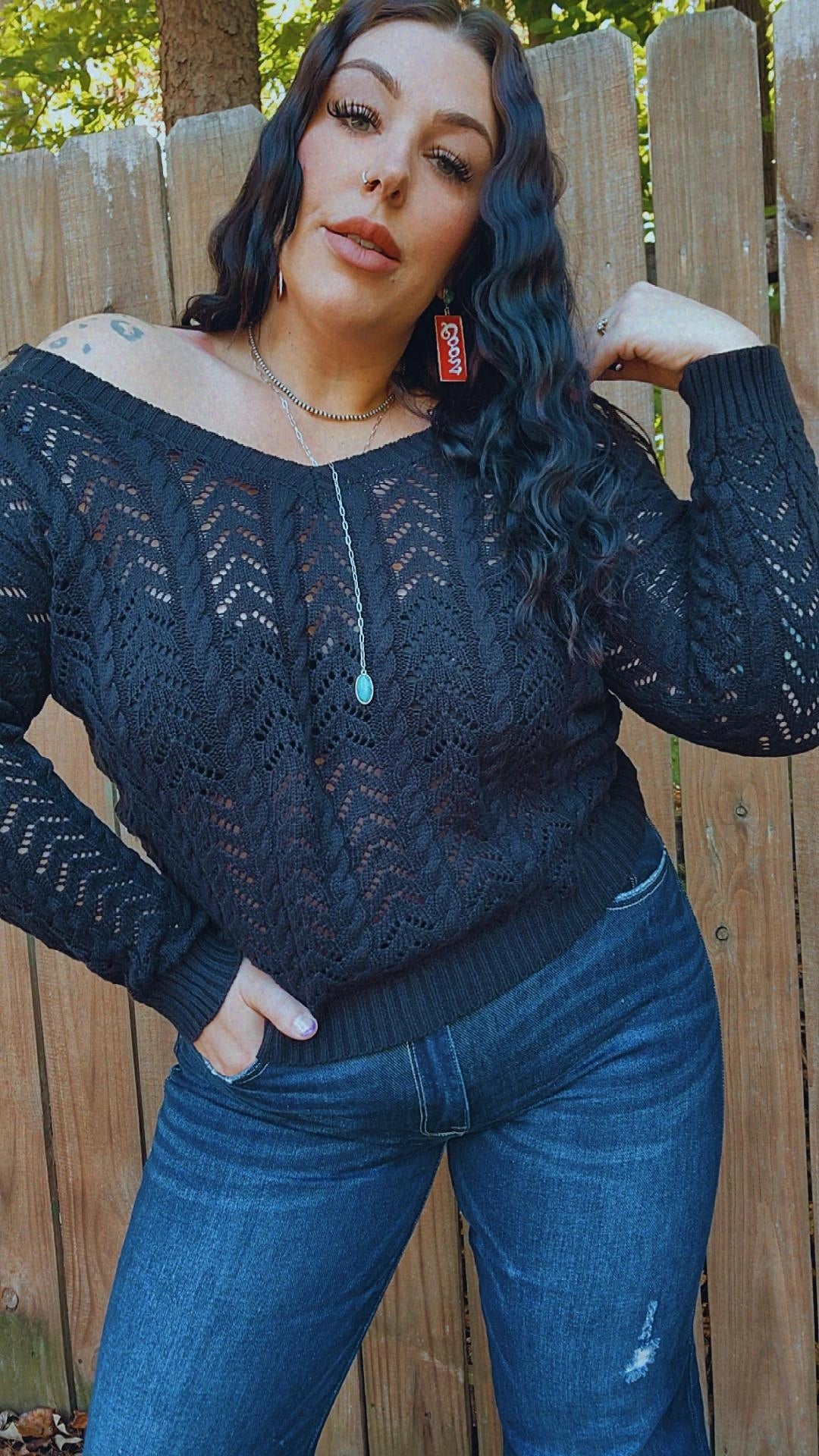 Julee Twisted Sweater