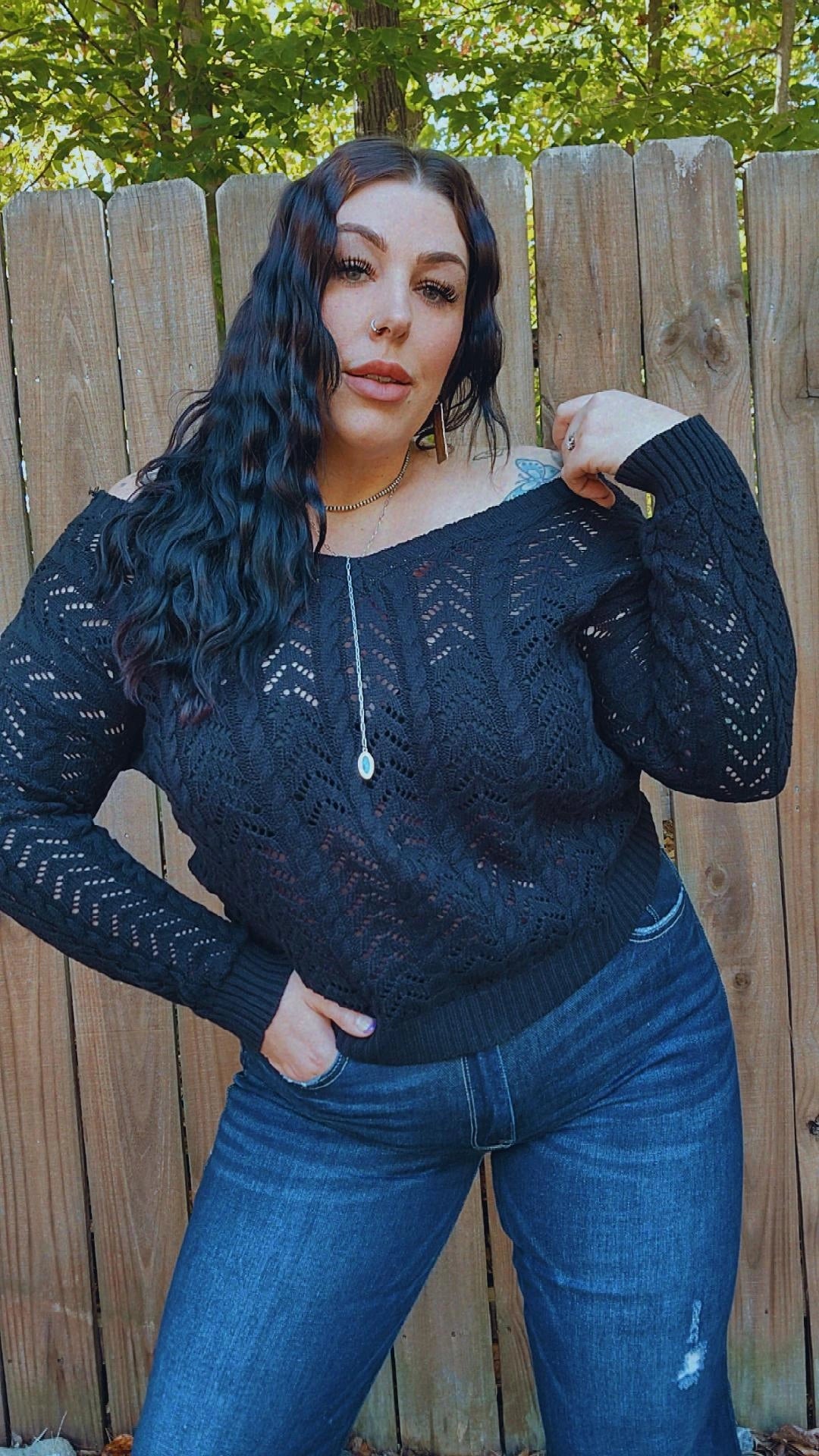 Julee Twisted Sweater