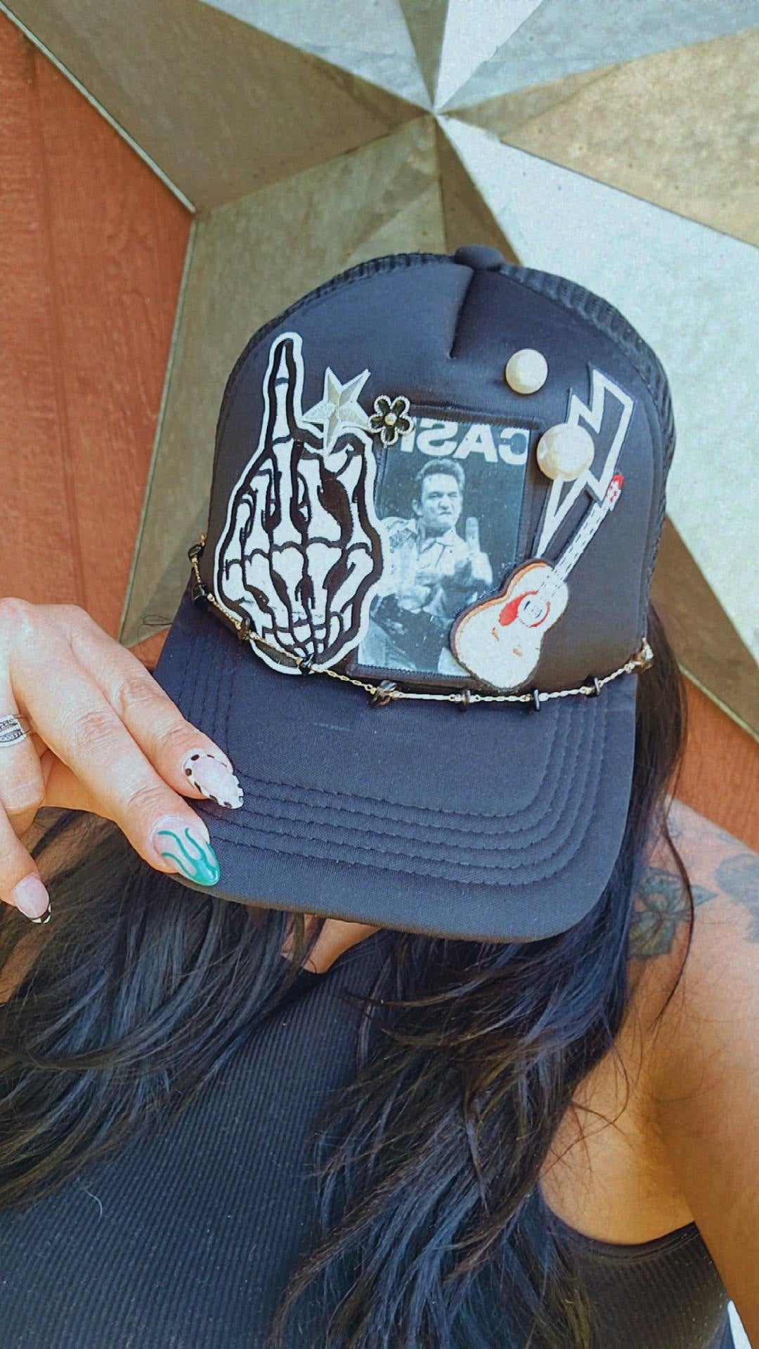 Johnny Cash 💸 Trucker Hat