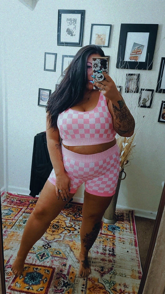 Checkered Seamless Set