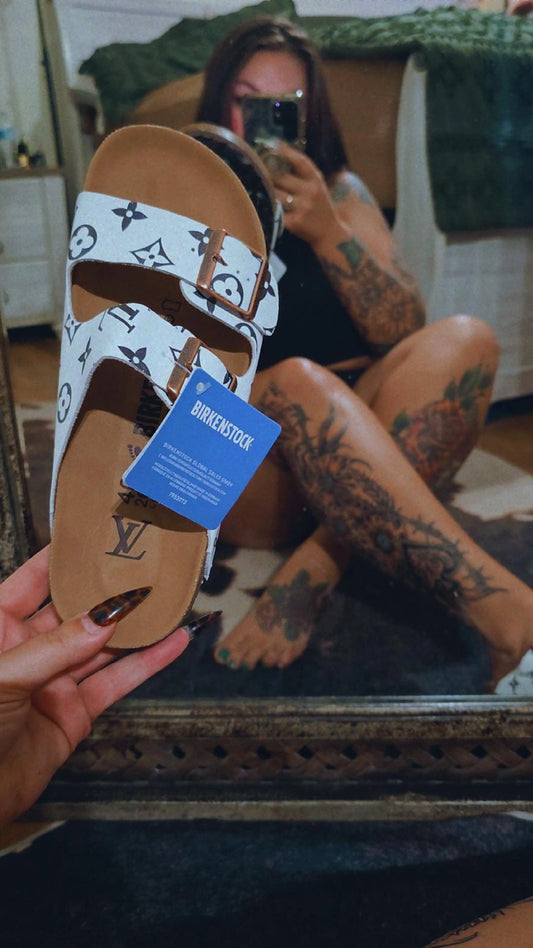 White Bougie Girl Sandal PLEASE READ DESCRIPTION CAREFULLY PREORDER ITEM