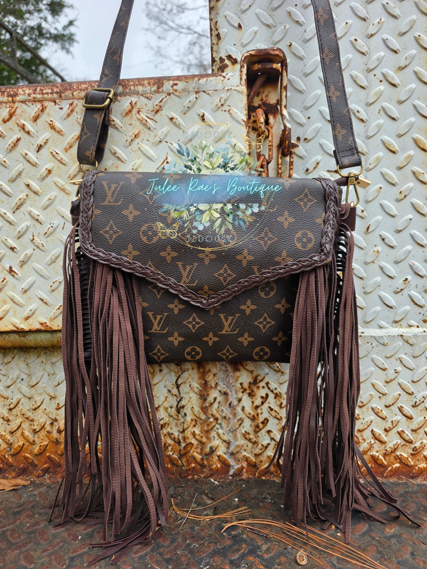 Bougie Girl Crossbag western fringe Bag