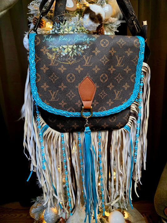 Western Fringe Crossbody Bag
