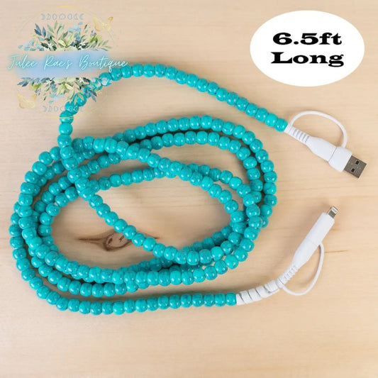 Turquoise 4 in 1 Phone Charger