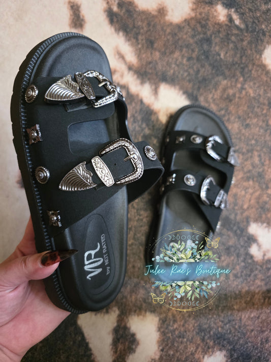 Rhinestone Cowboy Sandals