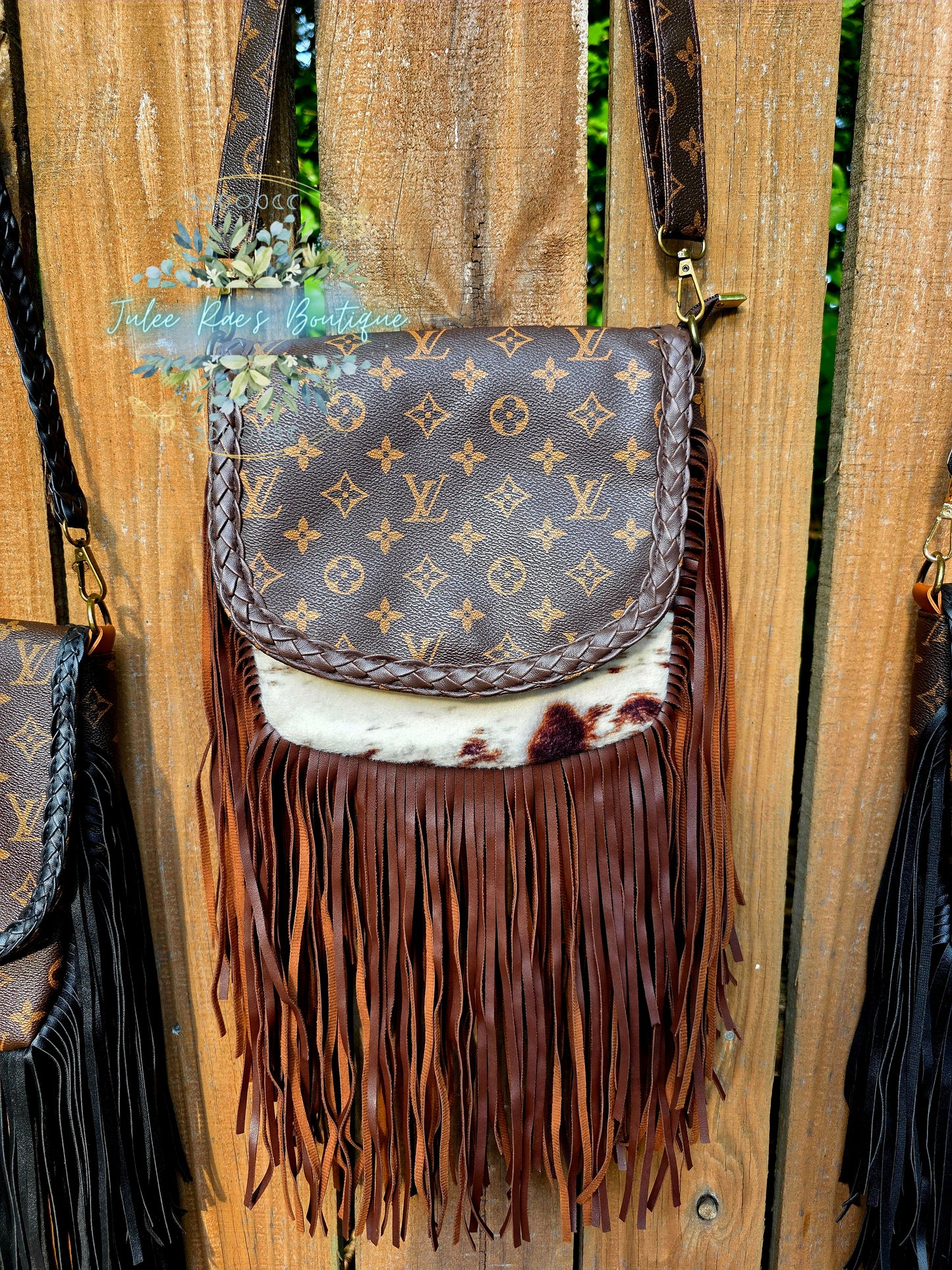 Western Cowprint Handbag