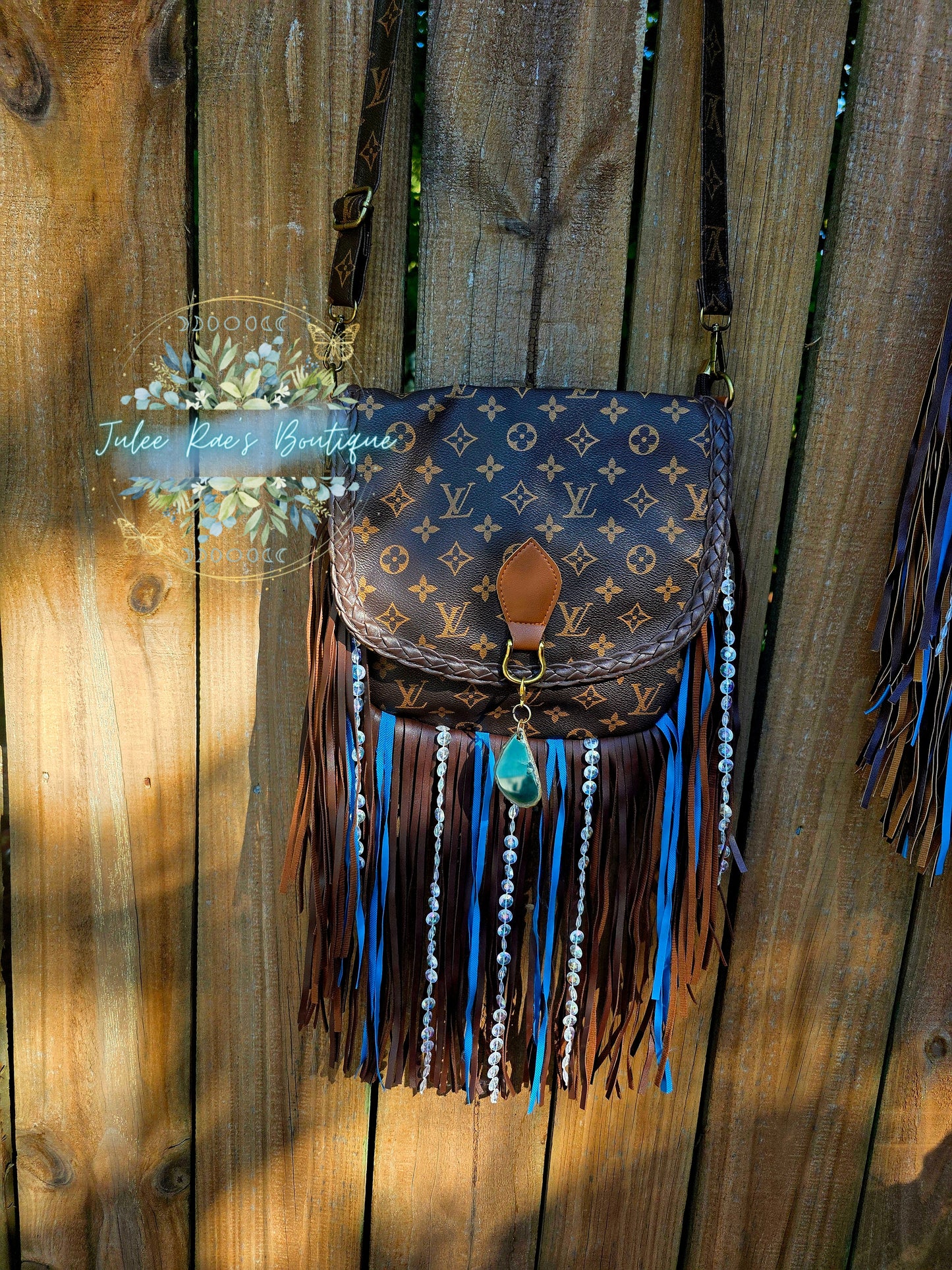 Turquoise Fringe Handbag PREORDER ITEMS PLEASE READ DESCRIPTION CAREFULLY