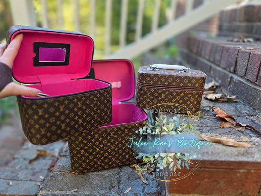 3 Set Hot Pink Travel Box PREORDER ITEMS PLEASE READ DESCRIPTION CAREFULLY