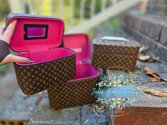 3 Set Hot Pink Travel Box PREORDER ITEMS PLEASE READ DESCRIPTION CAREFULLY