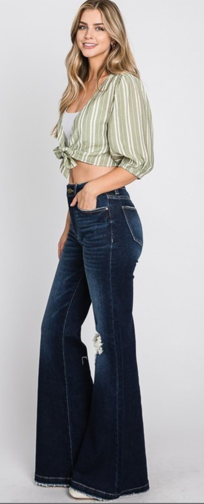 I Love The 70s Flare Jeans – Julee Rae's Boutique