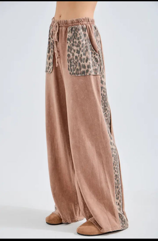 Cheetah Print sweats