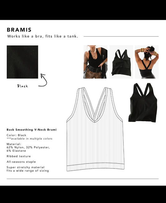Back Smoothing V-Neck Brami