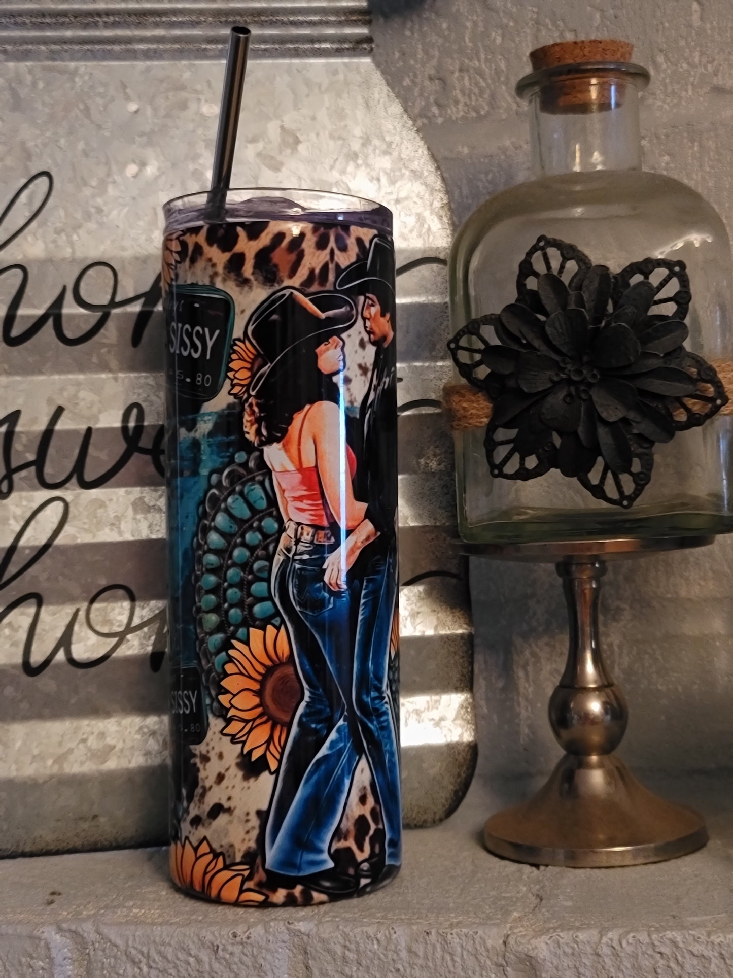 Sissy And Bud Skinny Tumblers