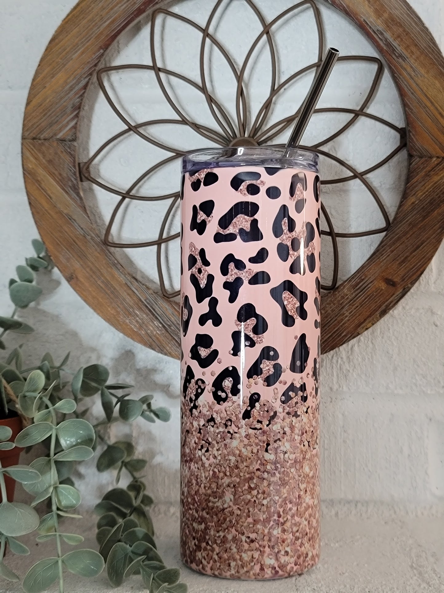 Pink Cheetah Tumbler