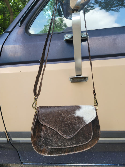 Cowhide Crossbody Bag