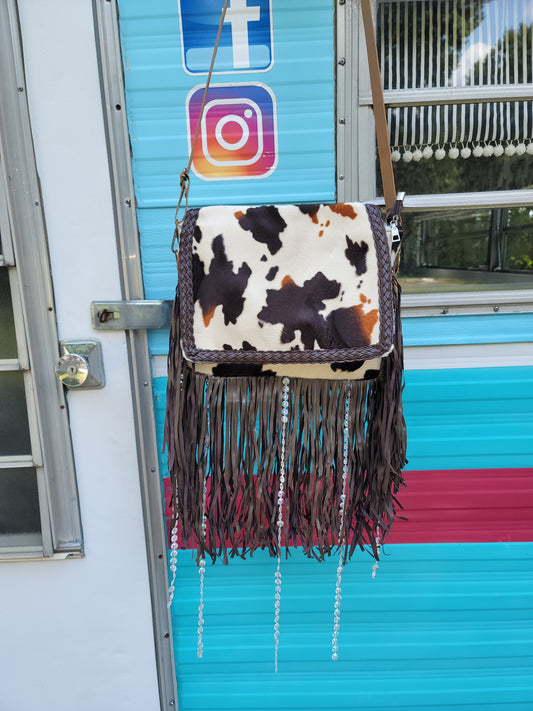 Wildlife Fringe Handbag