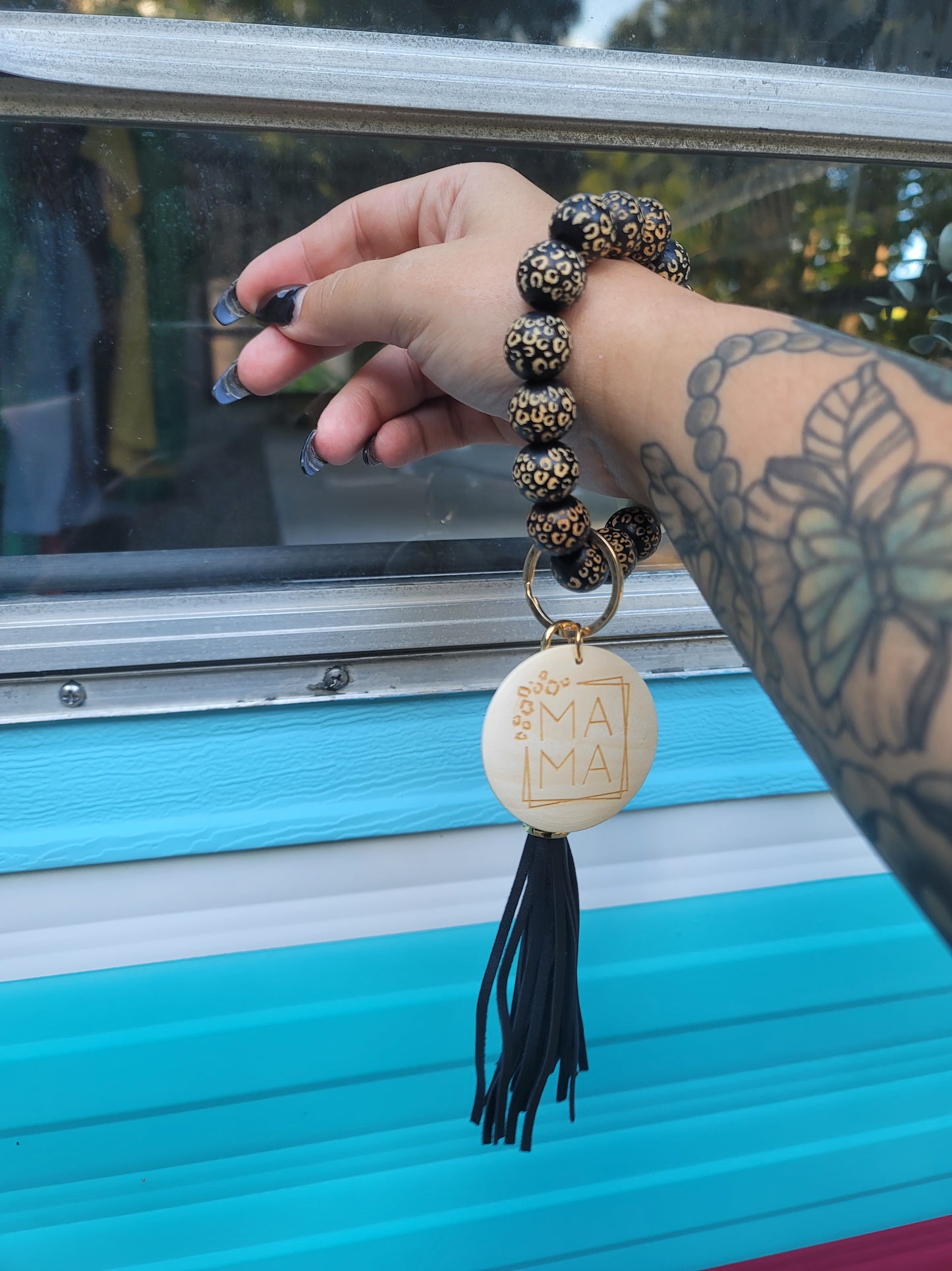 MAMA Keychain Wristlet