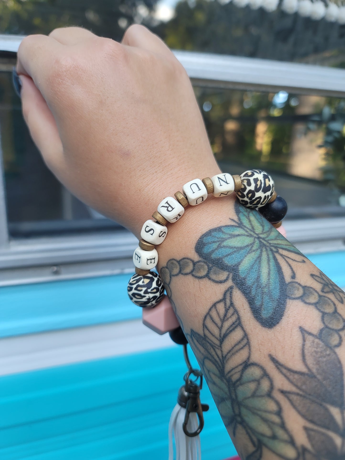 Nurse Keychain Wristlet