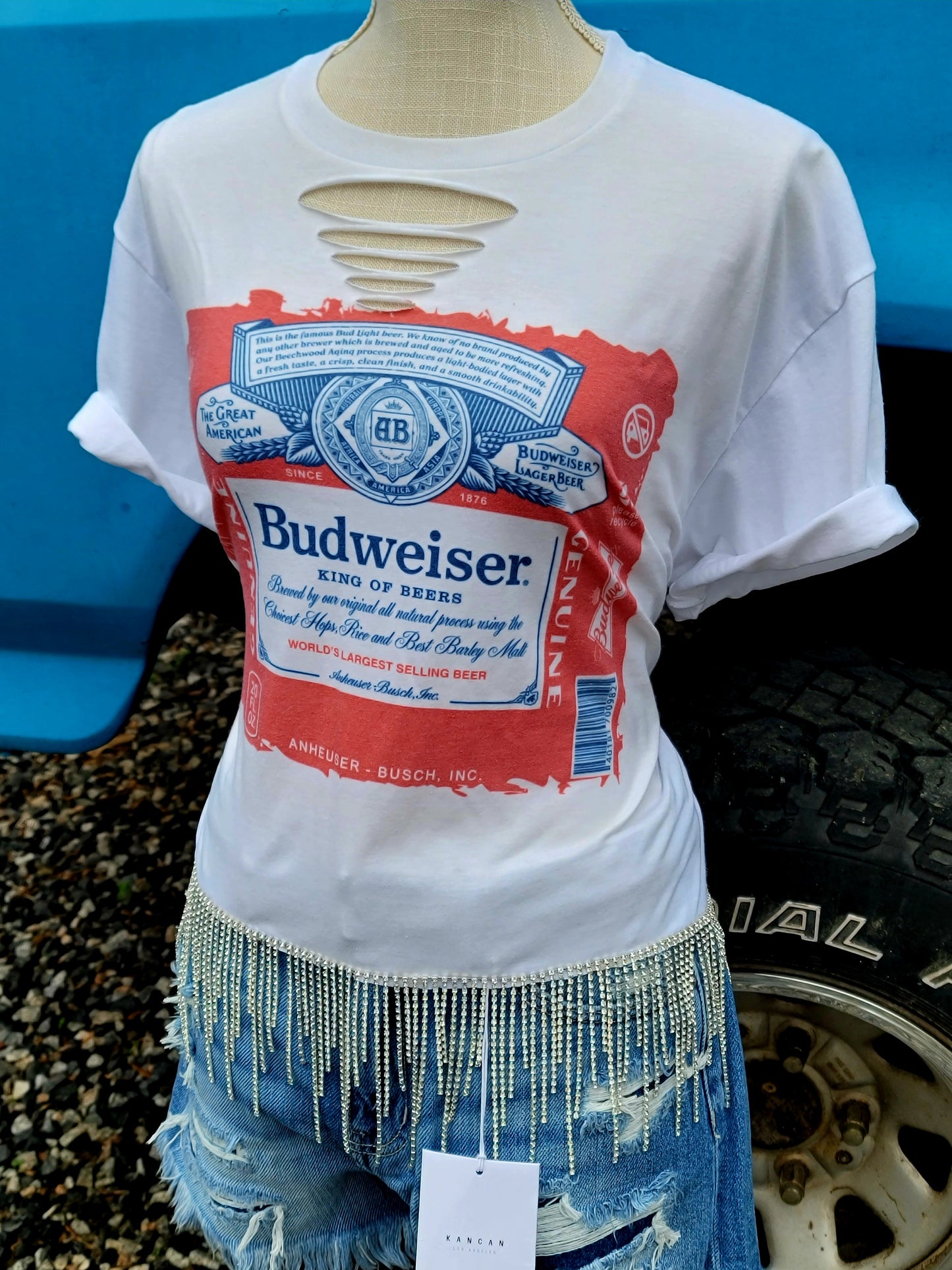 Budweiser Rhinestone Tee