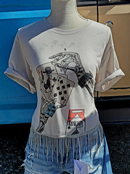 Rhinestone Cowboy Killer Tee