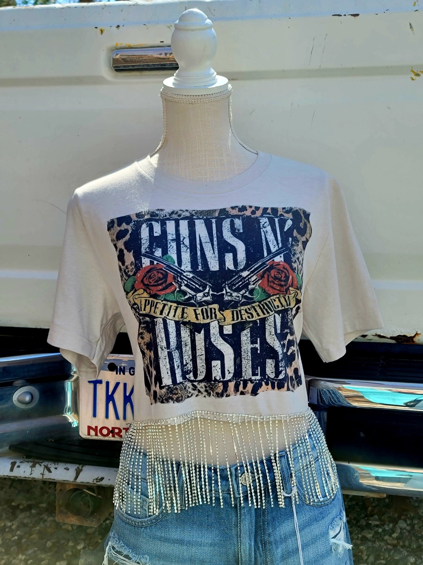 Gun N Roses Rhinestone Tee