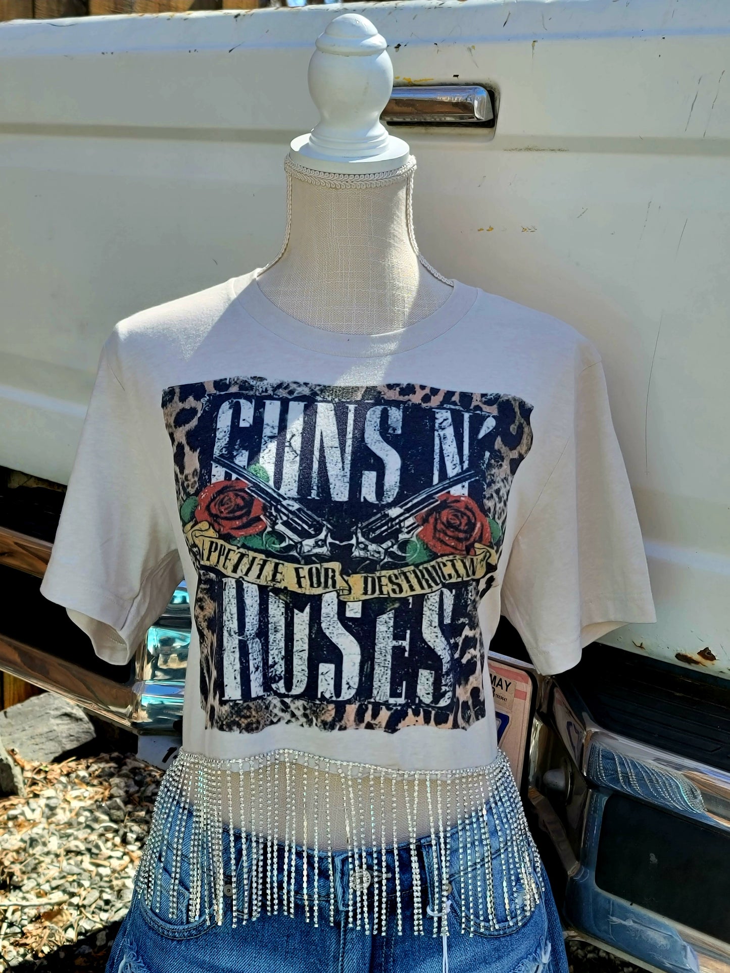 Gun N Roses Rhinestone Tee