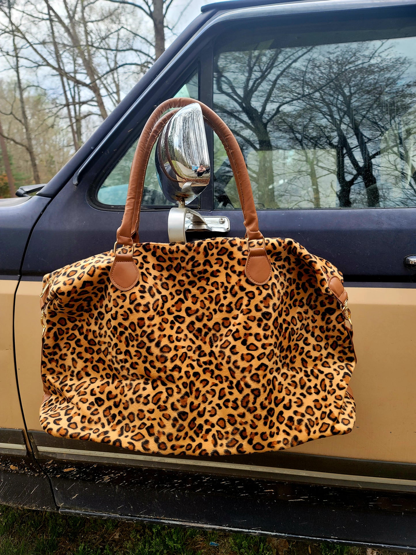 Cheetah Duffel Bag