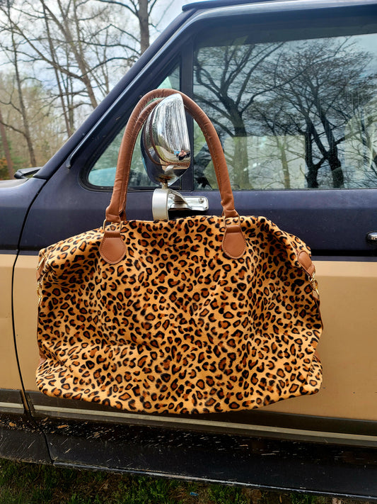 Cheetah Duffel Bag