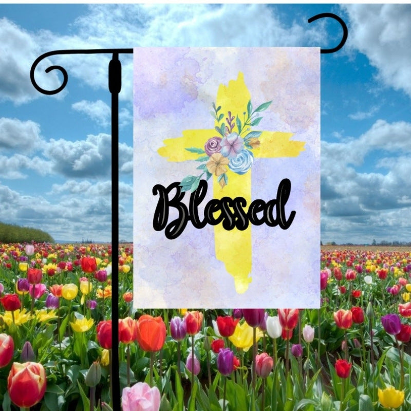 Blessed Garden Flag