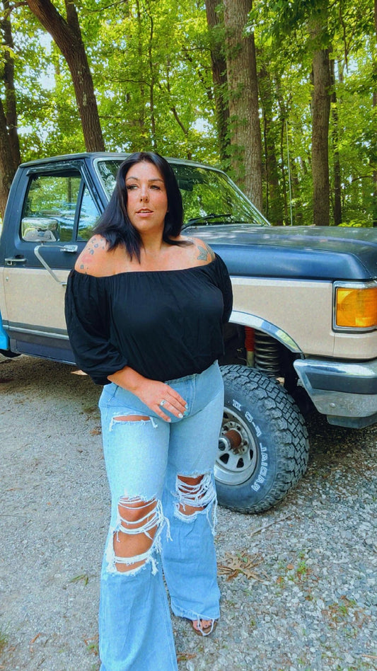 Madeline Flare Jean's