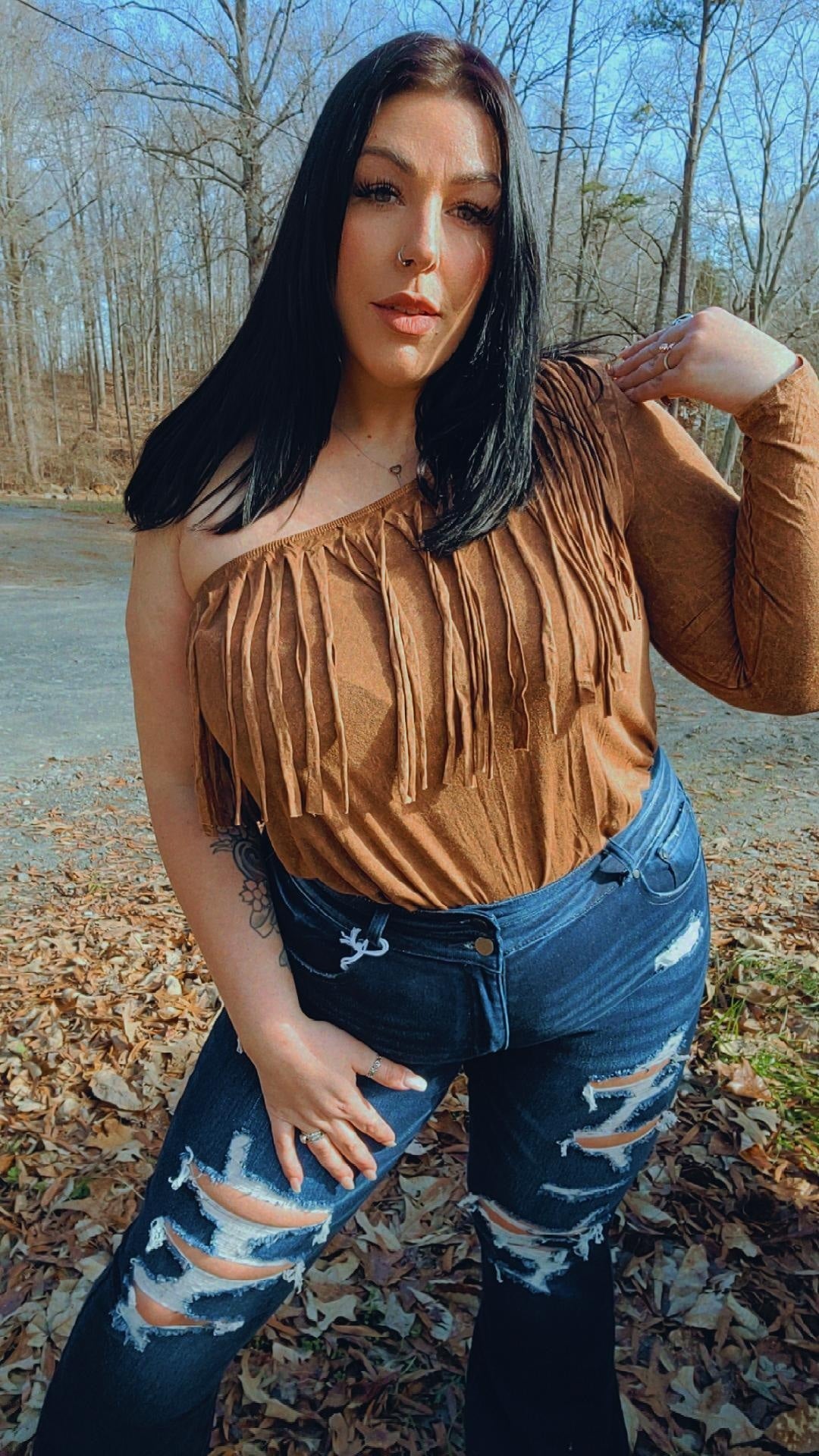 All Western Baby Top