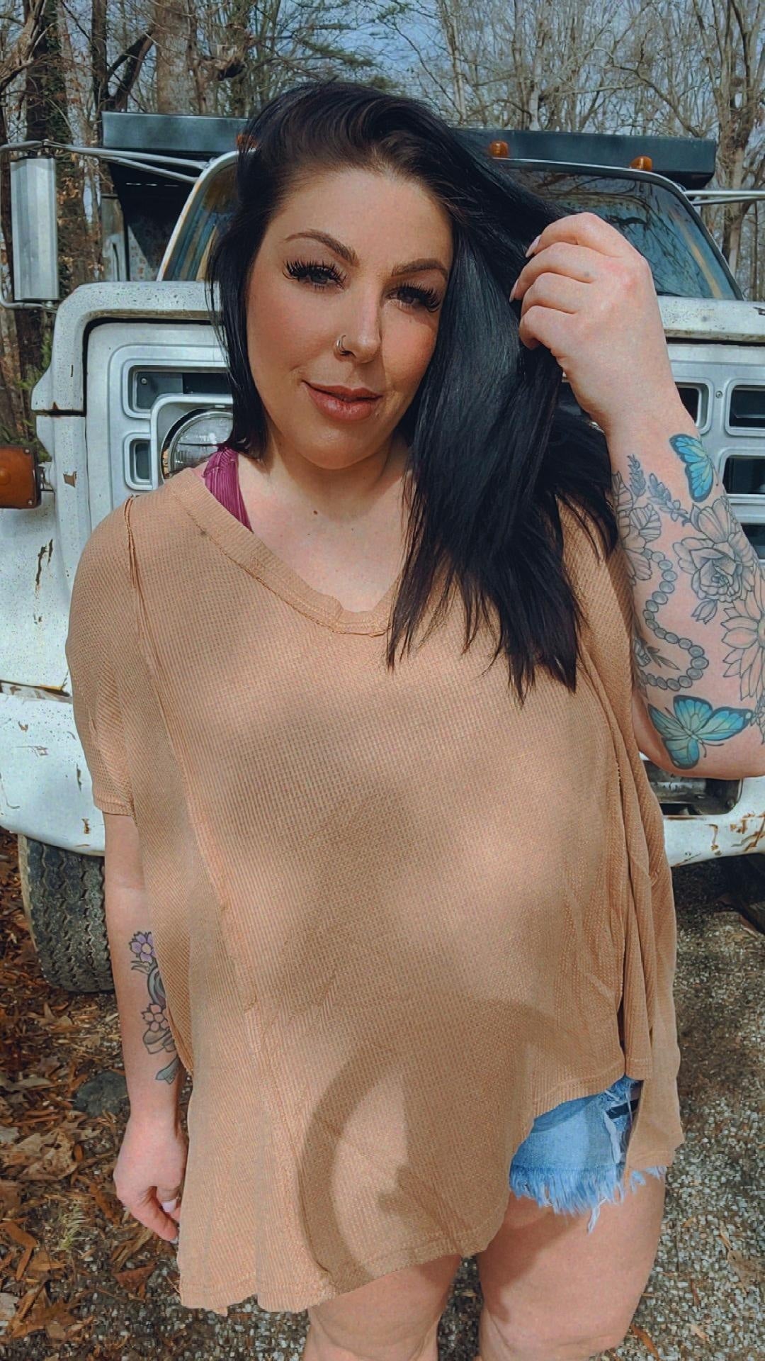 Tell Me You Love Me Top