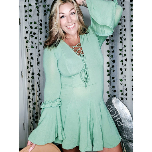 Boho Flare Dress