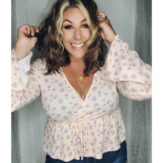 Floral Bell Top