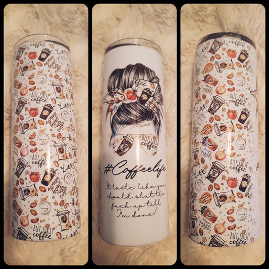 Coffee Life Skinny Tumbler