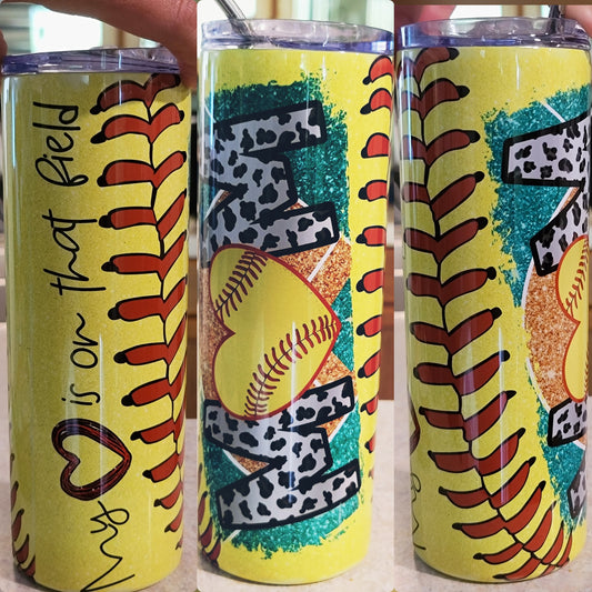 Softball Mom Tumbler