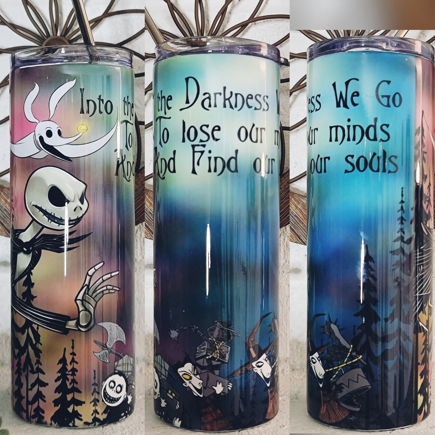 Into The Darkness Tumbler