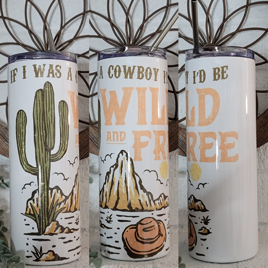 Wild And Free Tumbler