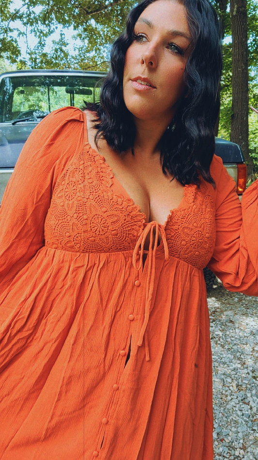 Boho Lace Dress