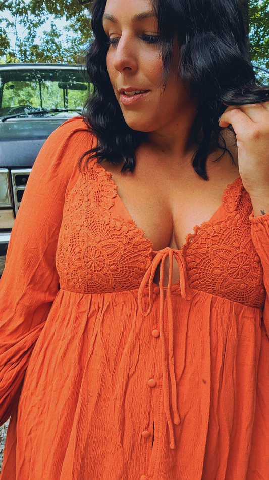 Boho Lace Dress