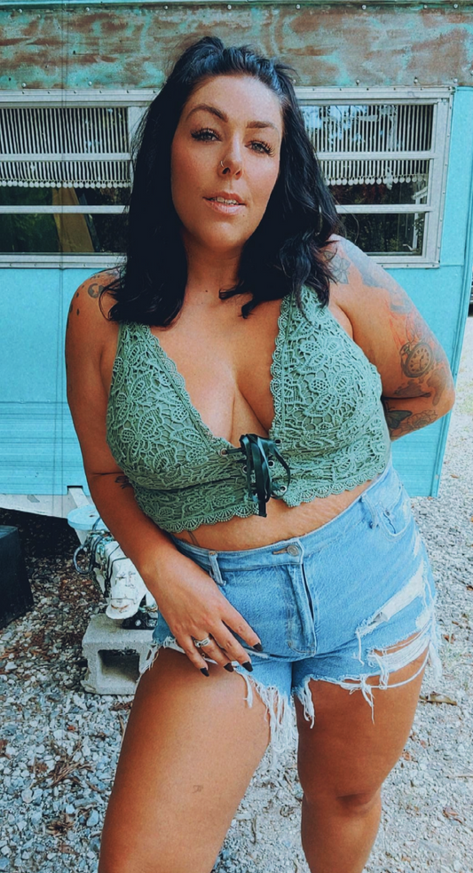 Lacey Crop Top