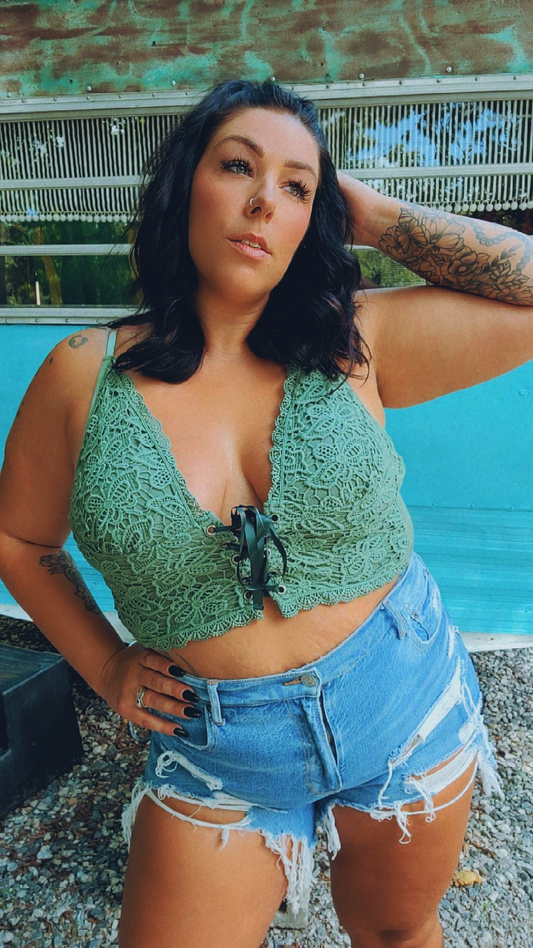 Lacey Crop Top