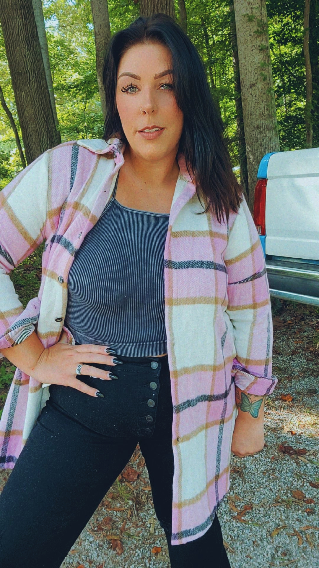 Wednesday We Wear Pink Flannel