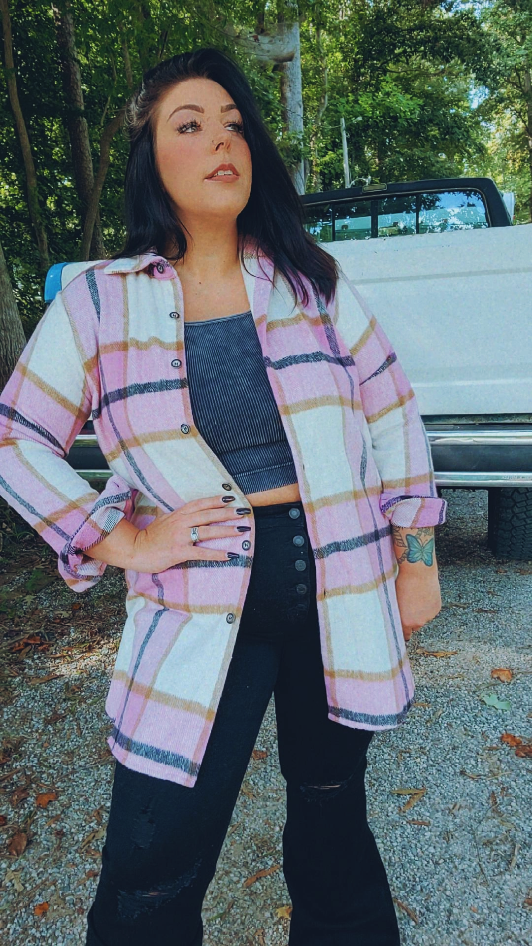 Wednesday We Wear Pink Flannel