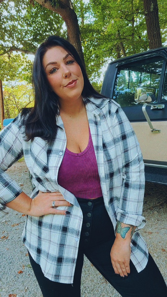 Prefect Flannel Top