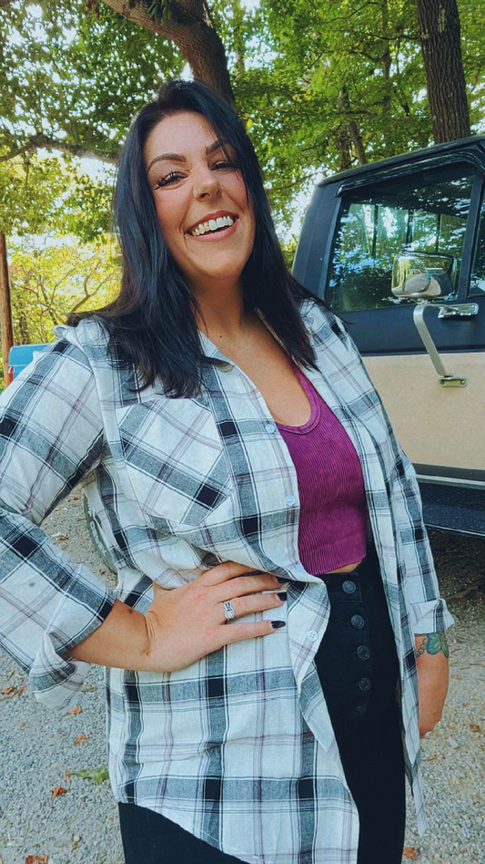 Prefect Flannel Top