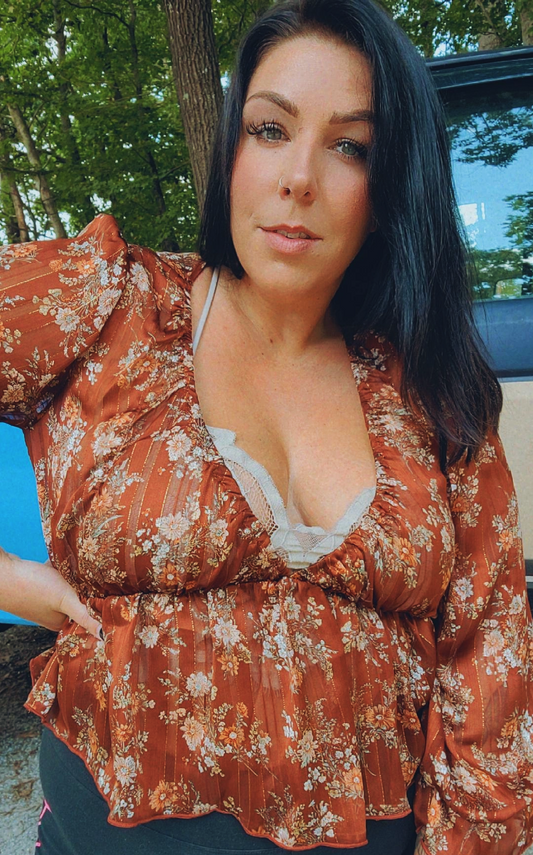 Sweet Flower Power Top